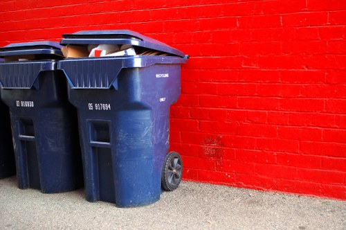 Eco-friendly disposal of garage clutter